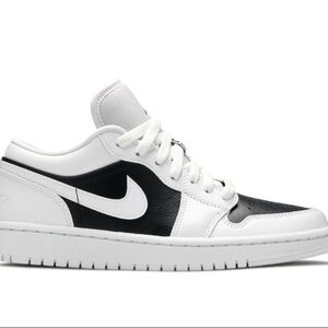 Nike • Air Jordan 1 Low White / White-Black Panda Sneakers